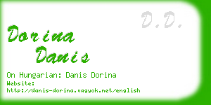 dorina danis business card